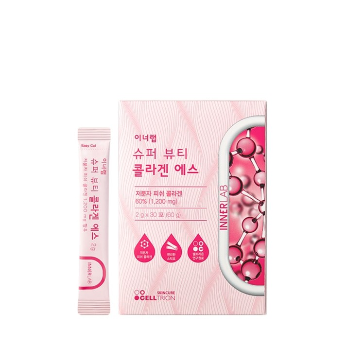 이너랩 슈퍼 뷰티 콜라겐 에스 GI990033, 2g, 30개
