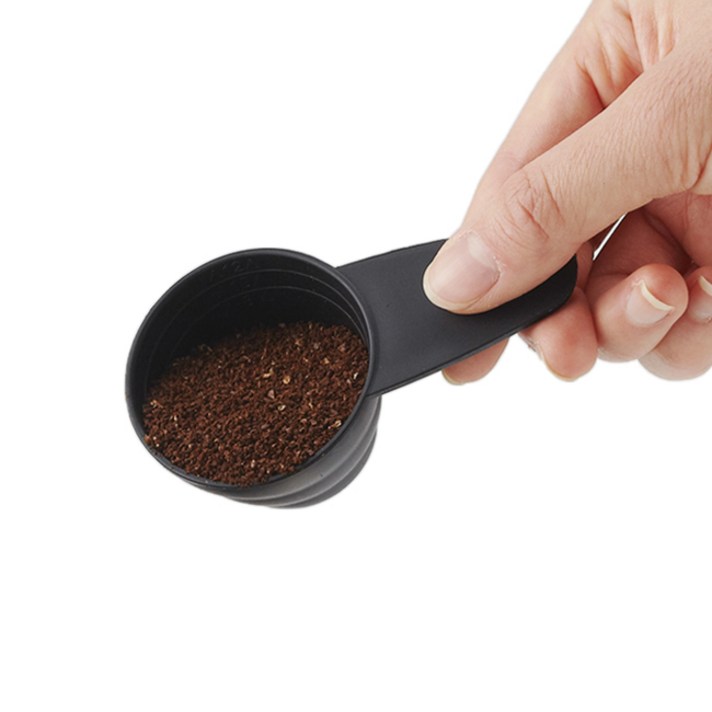 빈플러스 스마트 커피스푼, 블랙, 4개