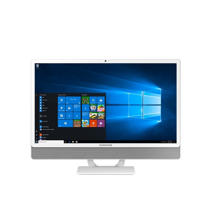 삼성전자 올인원PC 프로스트 화이트 DM530ADA-L15AW (셀러론-6305 60.5cm WIN10 Pro RAM 8GB NVMe 128GB), RAM 4GB+4GB NVMe 128GB