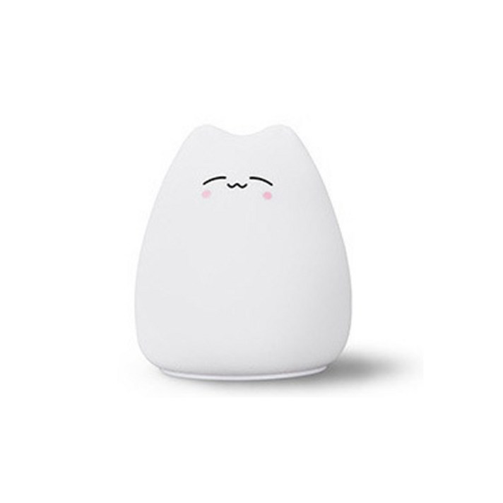 
                                                        말랑말랑 실리콘 LED 아기고양이 무드등, 베베냥
                                                    