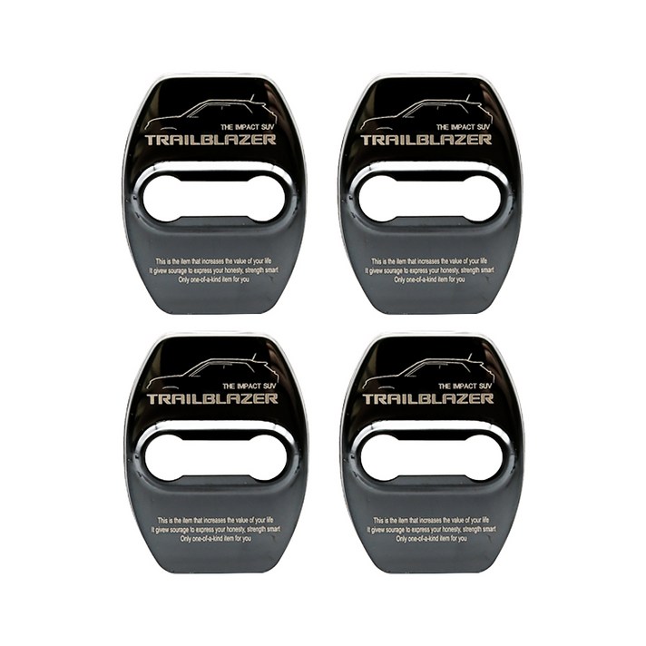 차모아 자동차 도어스트라이커 쉐보레 트레일블레이저 20년1월~ SD192 4p, 블랙크롬