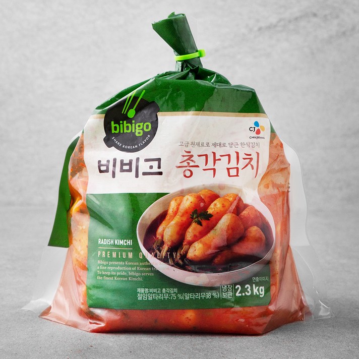 비비고 총각김치, 2.3kg, 1개