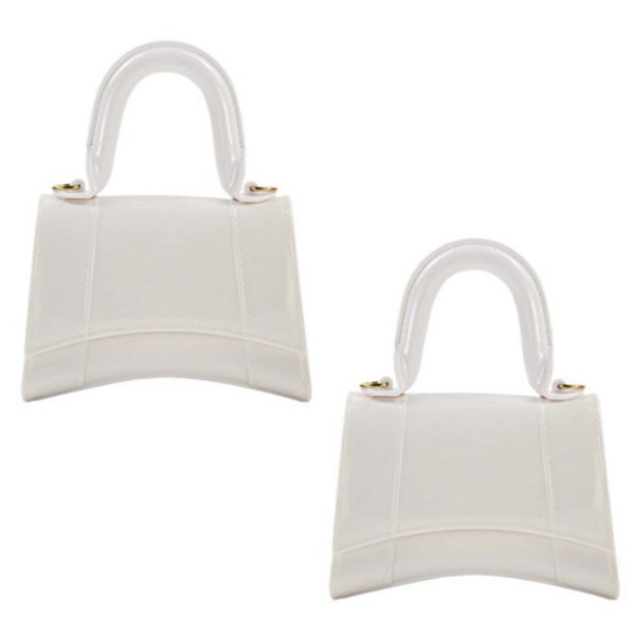 더블제이유 달콤 컬러 미니 핸드백 2p