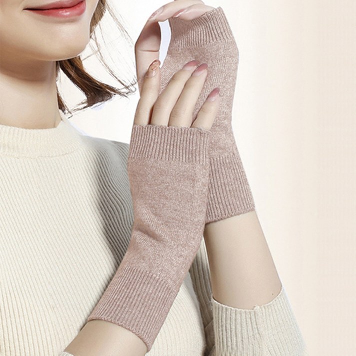 엠케이 여성용 캐시미어 핸드 워머 임산부 손목 보호대 양손 2종 세트