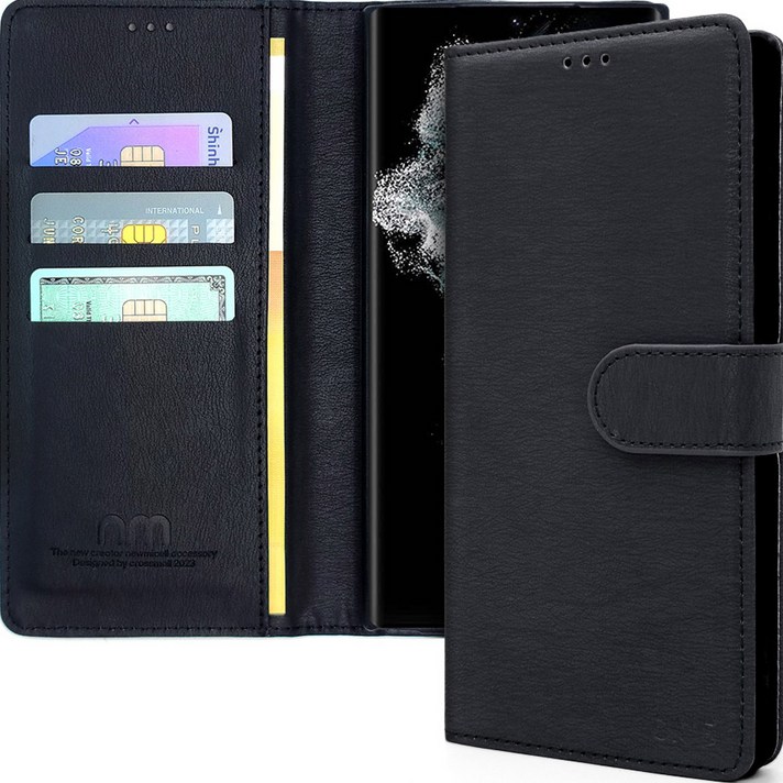 워너프 원 커버 다이어리 갤럭시 A54  퀀텀4 호환 휴대폰 케이스