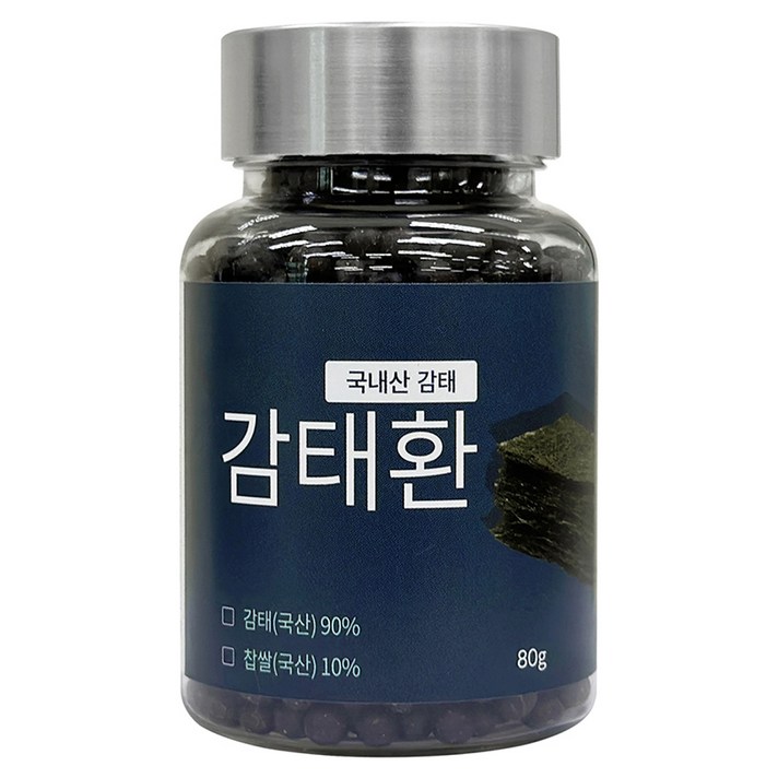  자연이답 감태환, 80g, 1개 