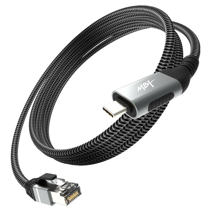 엠비에프 USB C타입 to RJ45 기가비트 이더넷 랜케이블 MBFCRJ452M 엠비에프 USB C타입 to RJ45 기가비트 이더넷 랜케이블 MBFCRJ452M