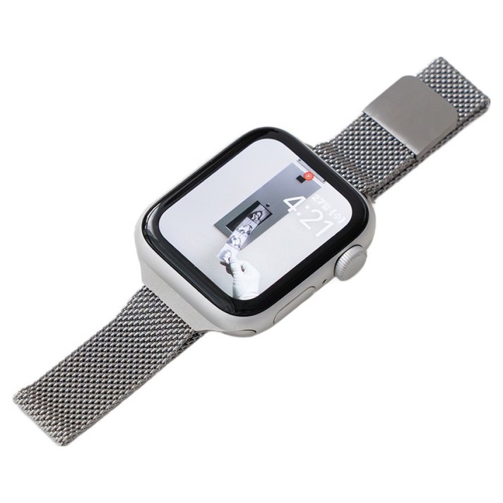 누아트 슬림 밀레니즈 스트랩 밴드, 실버, 1개