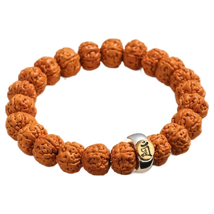 리버폭스 원목 염주 명상 불교 팔찌