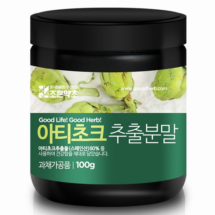  굿허브 프리미엄 아티초크 추출분말, 100g, 1개 