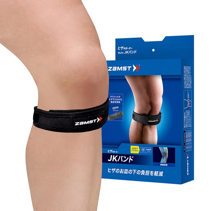 
                                                        잠스트 JK-BAND 무릎보호대 블랙, 1개
                                                    
