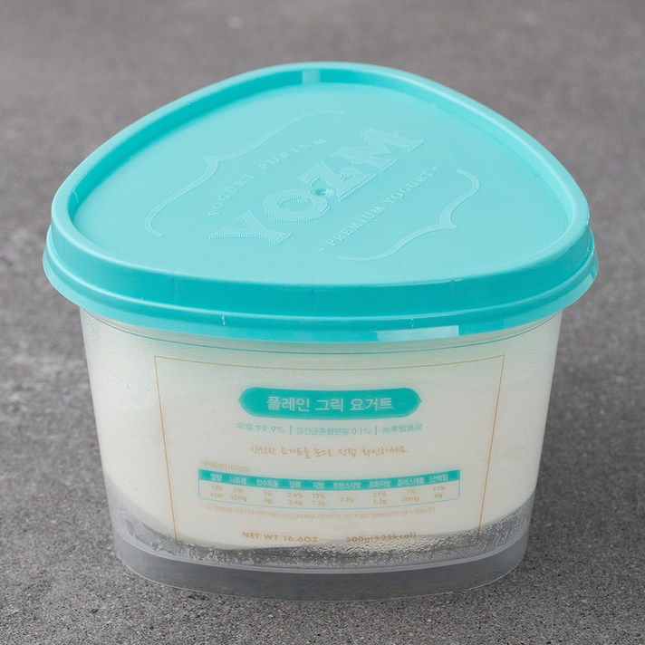요즘 그릭요거트 플레인, 500g, 1개