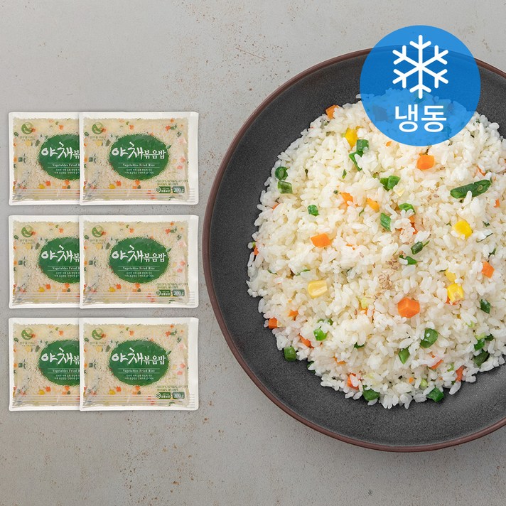 
                                                        한우물 야채볶음밥 (냉동), 300g, 6개
                                                    