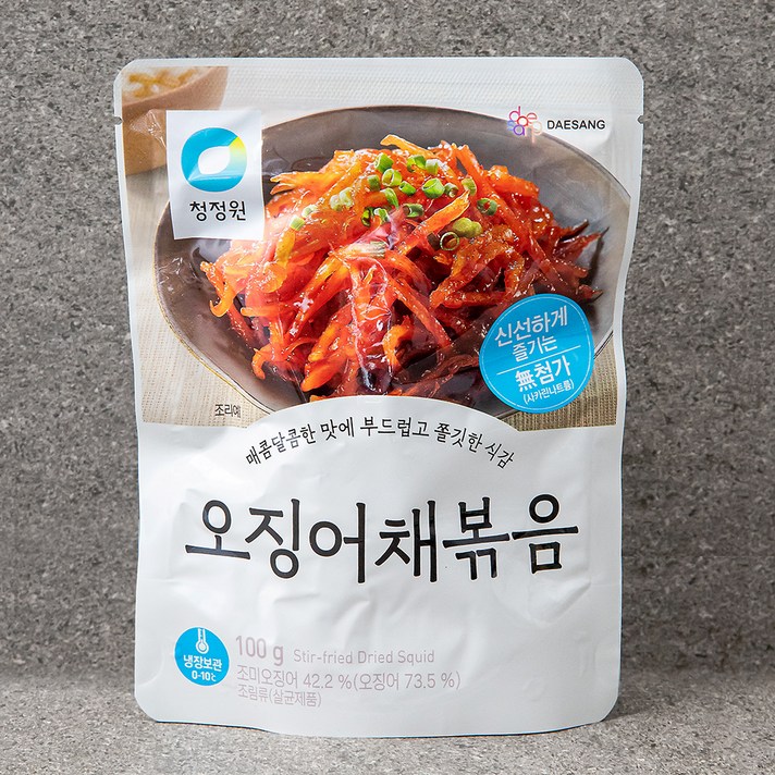 
                                                        청정원 오징어채볶음, 100g, 1개
                                                    