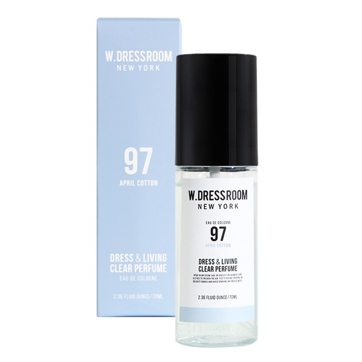더블유드레스룸 드레스퍼퓸 70ml, No.97 에이프릴코튼, 1개