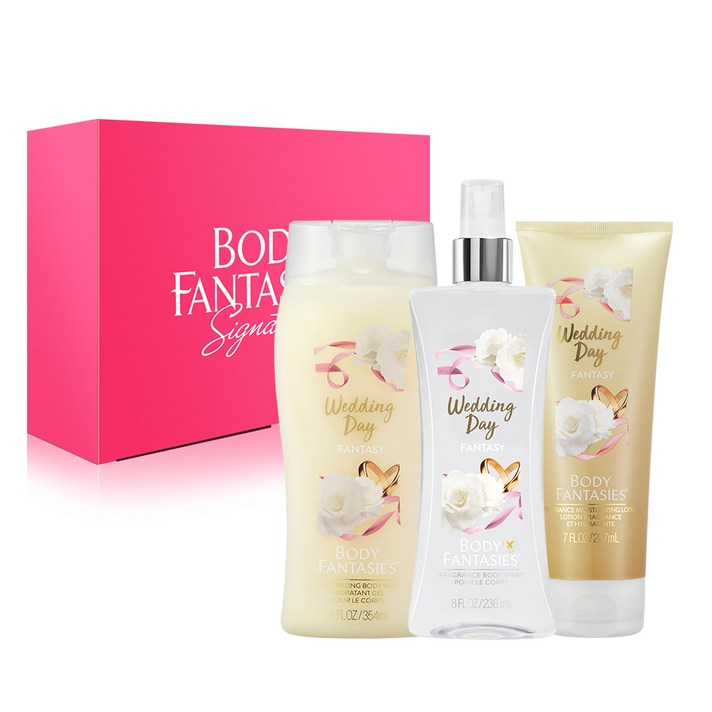 바디판타지 대용량 바디 3종세트 웨딩데이 판타지, 1세트