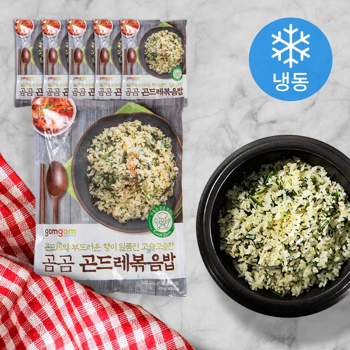 
                                                        곰곰 곤드레 볶음밥 (냉동), 250g, 6개
                                                    