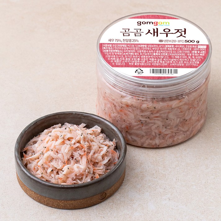  곰곰 국산 새우젓, 500g, 1개 