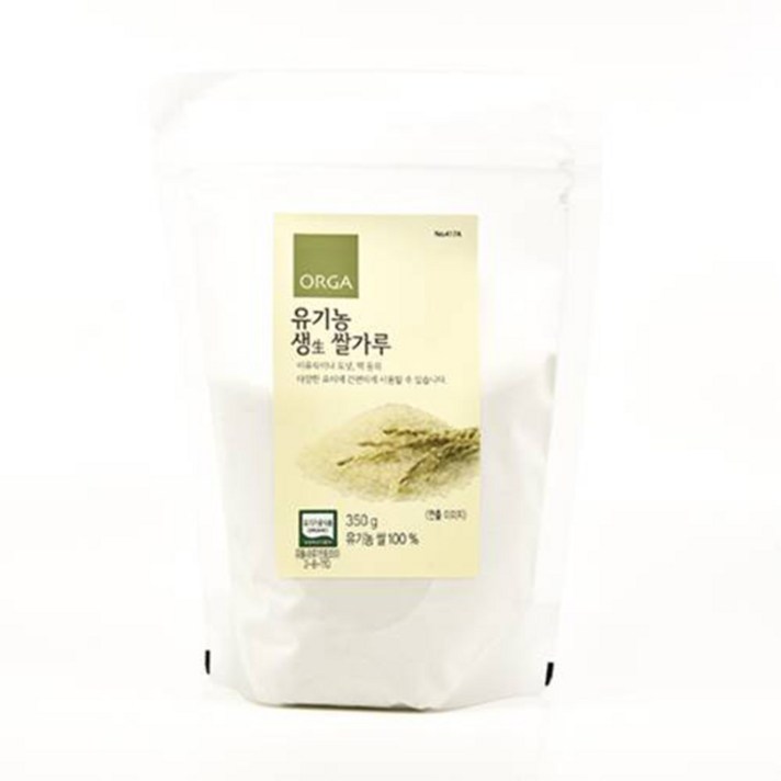  올가 유기농 생쌀가루, 350g, 1개 