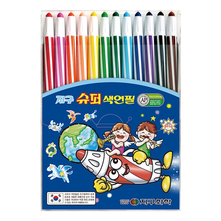 지구화학 슈퍼 샤프식 색연필