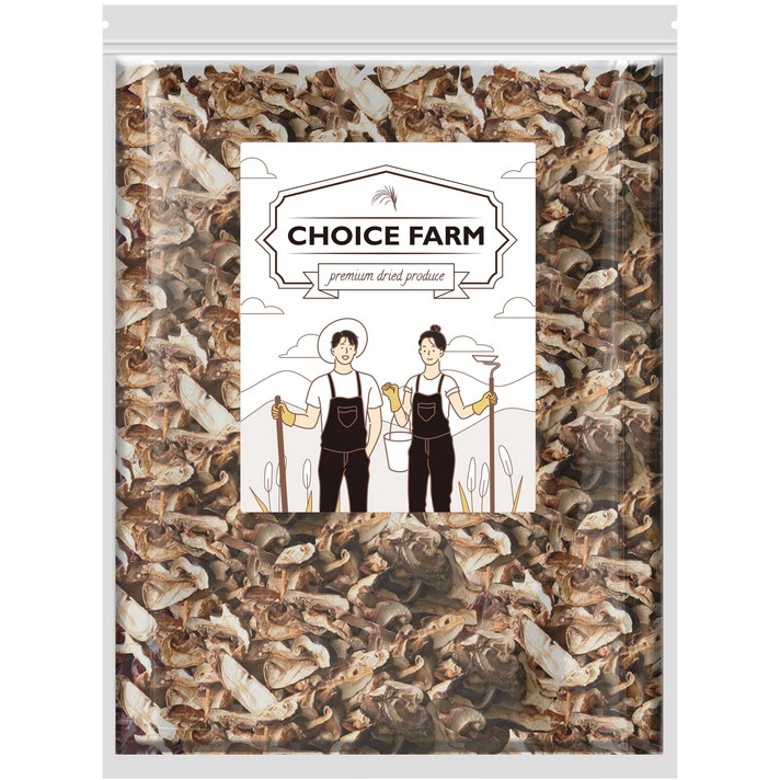 초이스팜 건표고버섯 표고채, 1개, 1kg