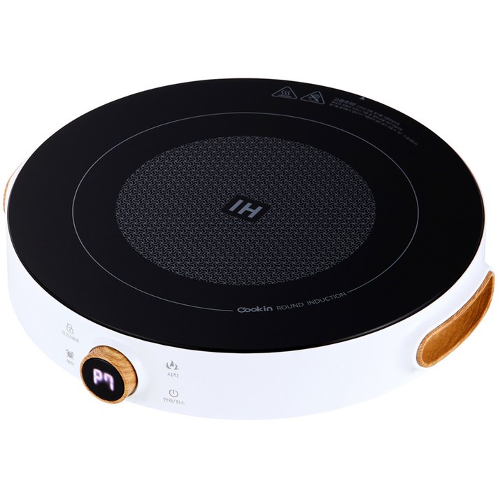 
                                                        키친플라워 쿠킨 라운드 1구 인덕션 레인지, KEP-IH4000SKR, 자가설치
                                                    