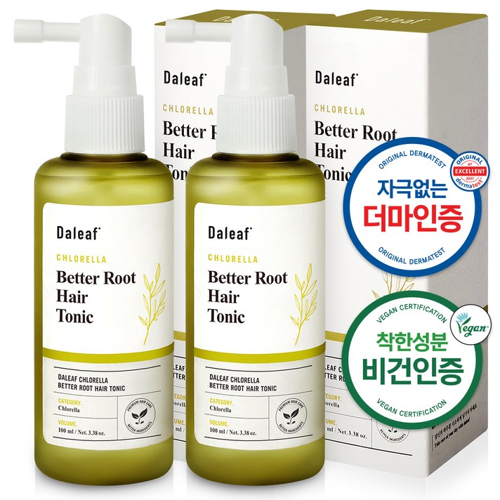 달리프 클로렐라 베러 루트 헤어 토닉, 100ml, 2개