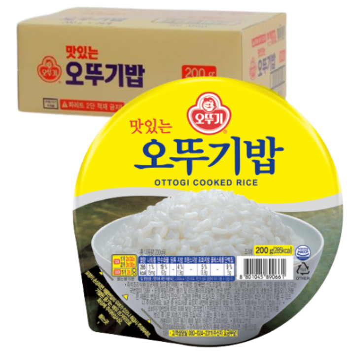 오뚜기 맛있는 오뚜기밥, 200g, 24개