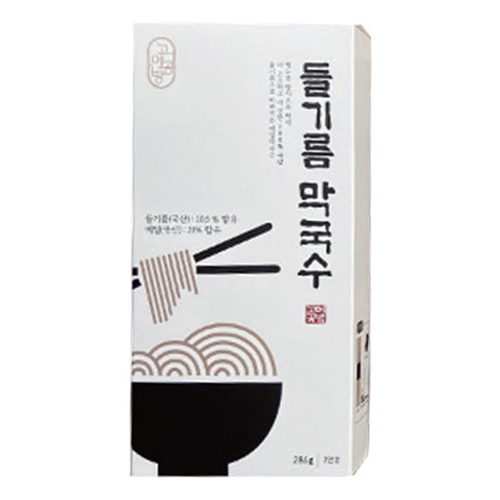 고메공방 들기름 막국수, 286g, 1개