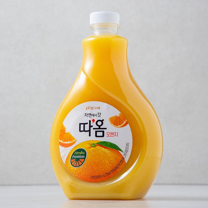 
                                                        따옴 오렌지주스, 1.6L, 1개
                                                    