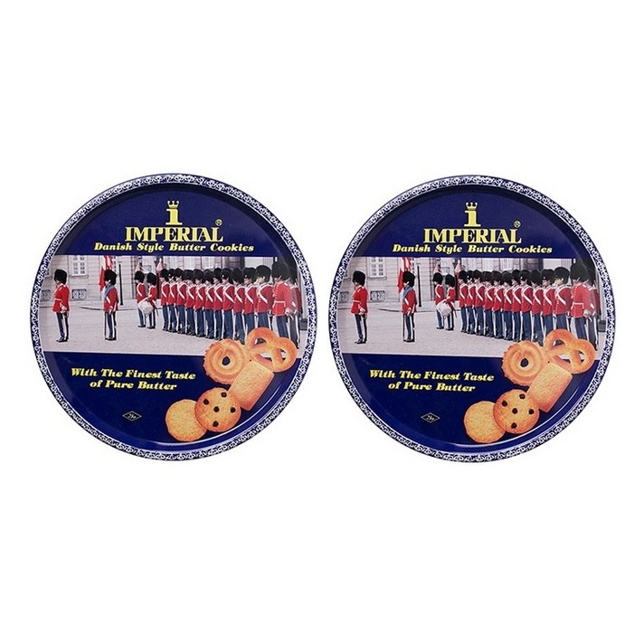 임페리얼 데니쉬 스타일 버터쿠키, 500g, 2개