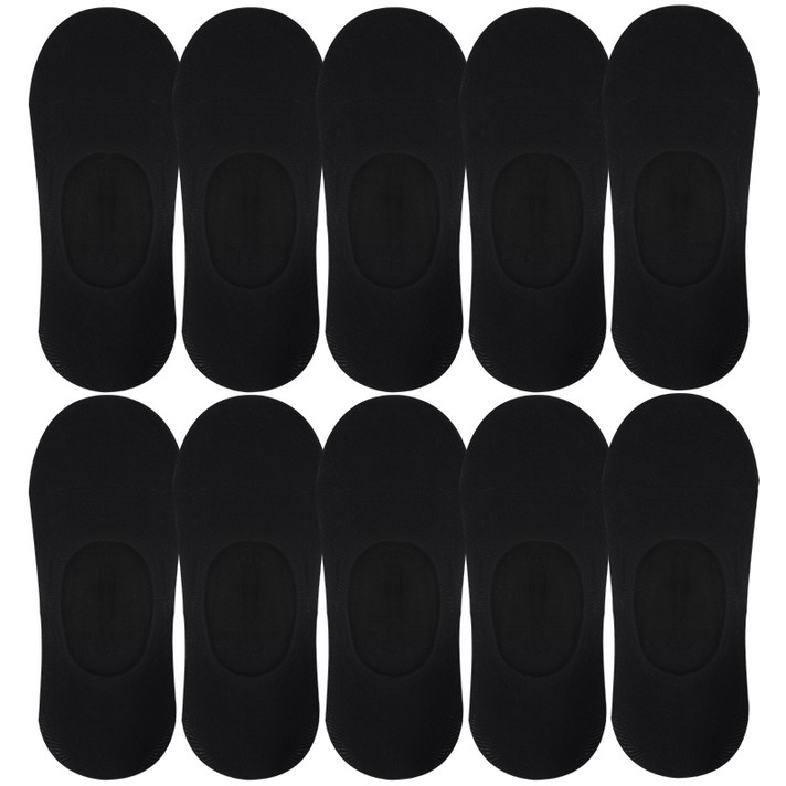 두발로 여성용 자물쇠 페이크삭스 양말 10켤레