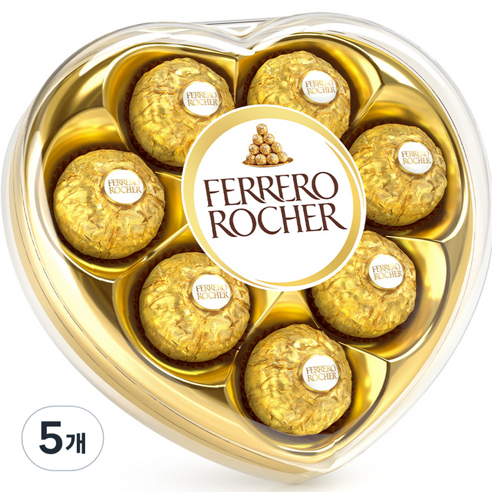  페레로로쉐 하트 T8, 100g, 5개 