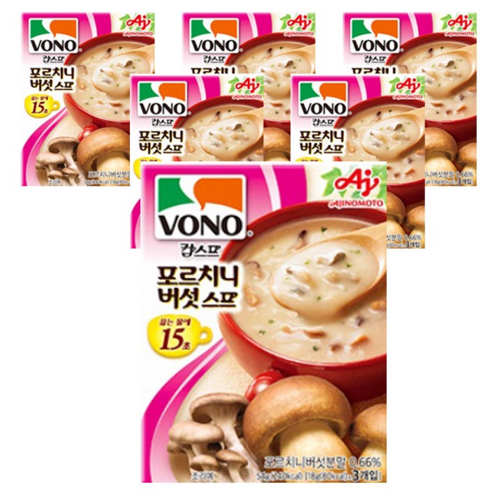 보노 포르치니 버섯 스프, 18g, 18개