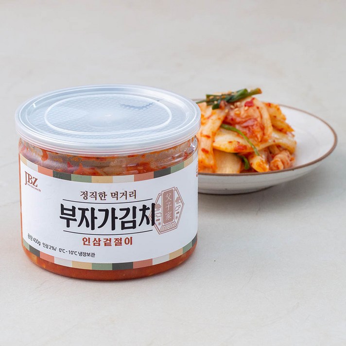 부자가김치 인삼 겉절이, 400g, 1개