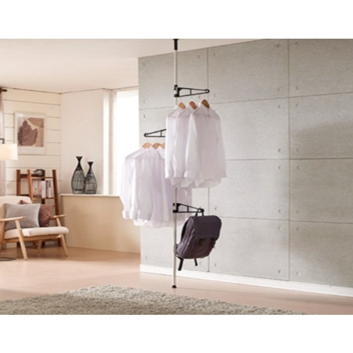  데코 행거 1단, 블랙 