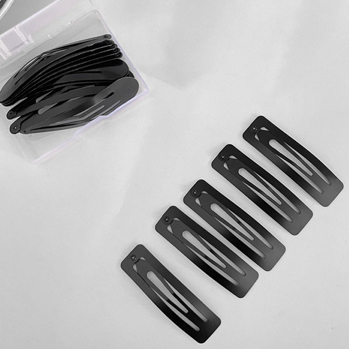  로지 대용량 똑딱핀 50p + 케이스 직사각형 