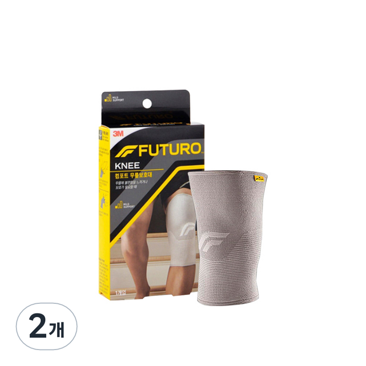 3M 후투로 컴포트 무릎 보호대 M, 2개 
