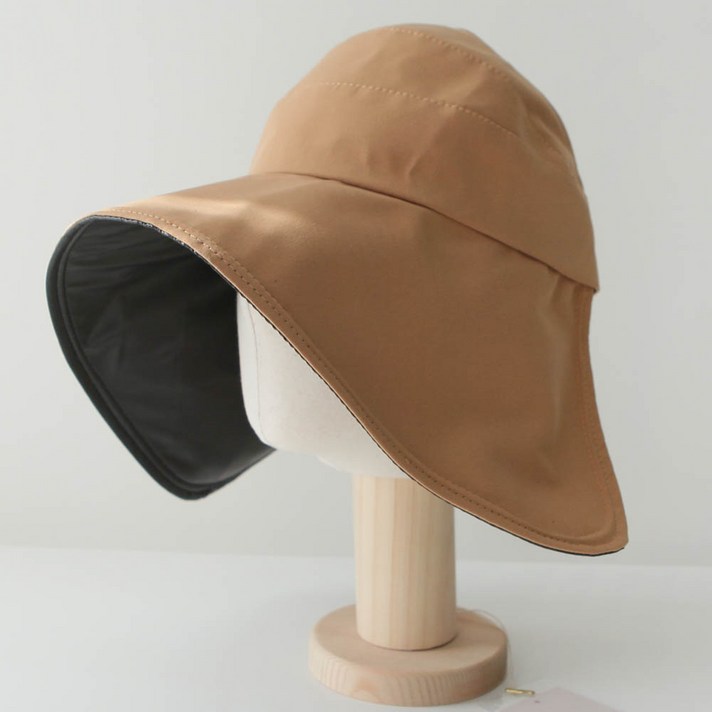 파오트 와이드챙 햇빛 차단 코튼 썬캡