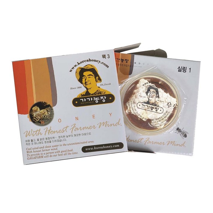 가가농장 실링 벌집꿀, 1개, 110g
