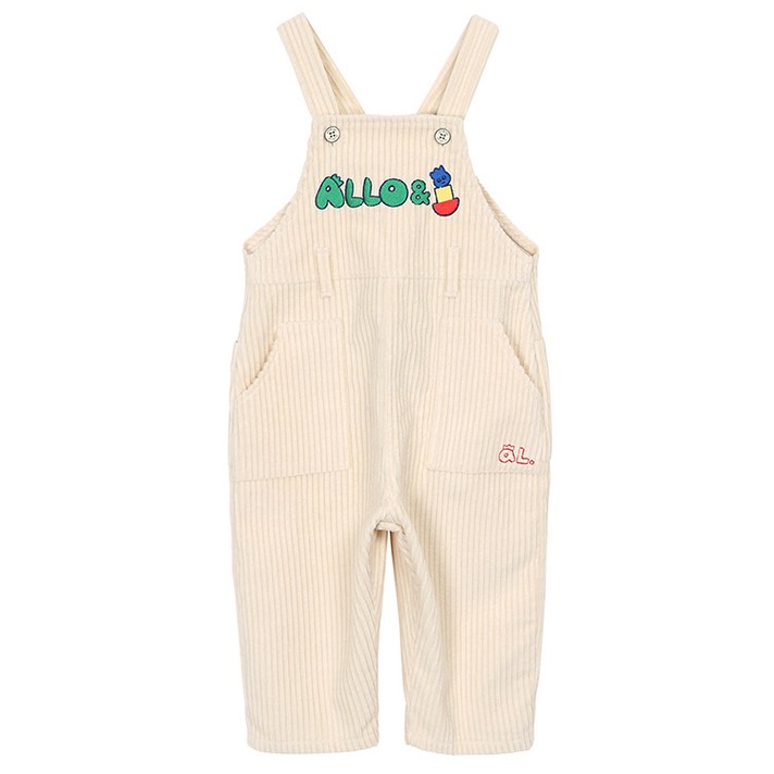 알로앤루 아동용 폴링 조이 블럭 멜빵바지
