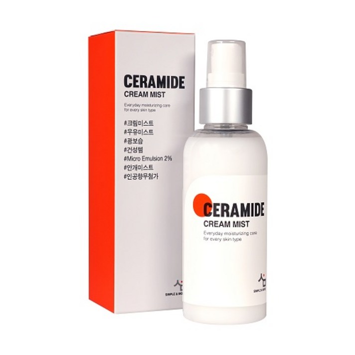 심플앤모어 세라마이드 크림 미스트, 100ml, 1개
