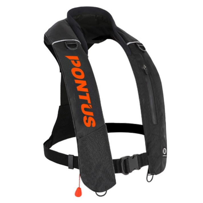 폰터스 자동팽창식 구명조끼 PL-9300, ORANGE