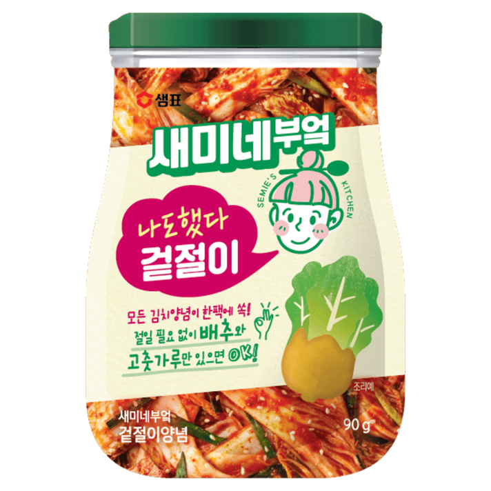 새미네부엌 겉절이 양념, 90g, 1개