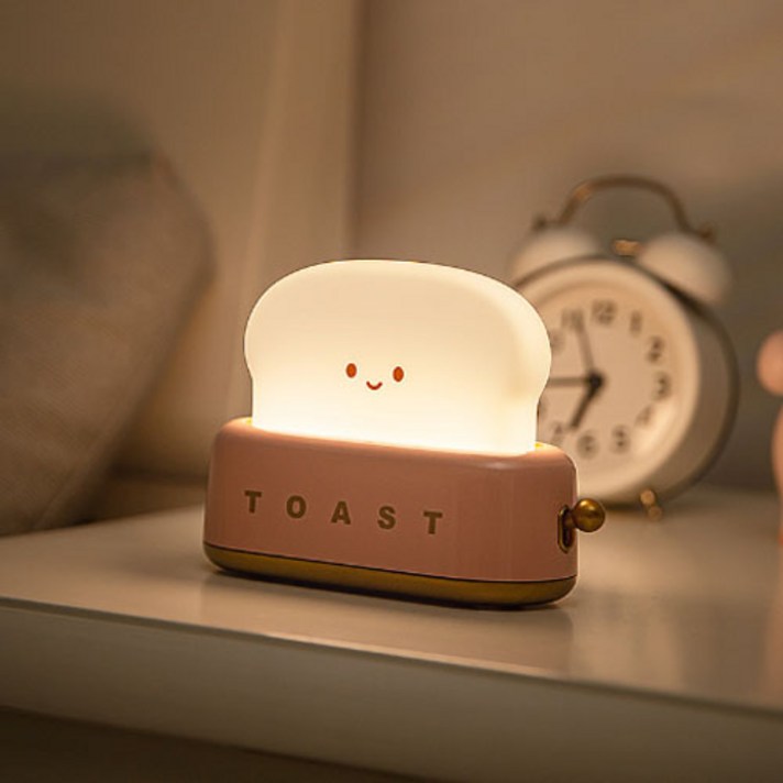 라도스트 토스트 무드등, 핑크