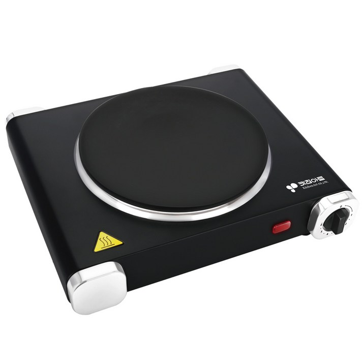 키친아트 6단계 온도조절 세라믹 코팅 핫플레이트 1구 자가설치, KP3500, 자가설치 키친아트 6단계 온도조절 세라믹 코팅 핫플레이트 1구 자가설치, KP3500, 자가설치