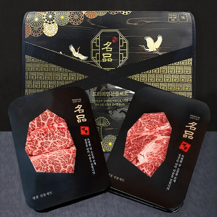  [마장동직송] 최고급 한우 1++ 투쁠 모듬세트, 800g, 1개 