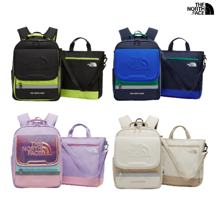 [국내매장정품] 노스페이스 키즈 남아여아 백팩 책가방 초등 저학년 보조가방 책가방세트