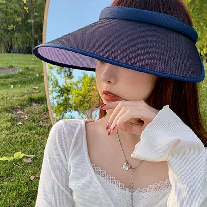 코코나와 변색 자외선 차단패션모자 썬캡UV차단 남여공용 국내배송
