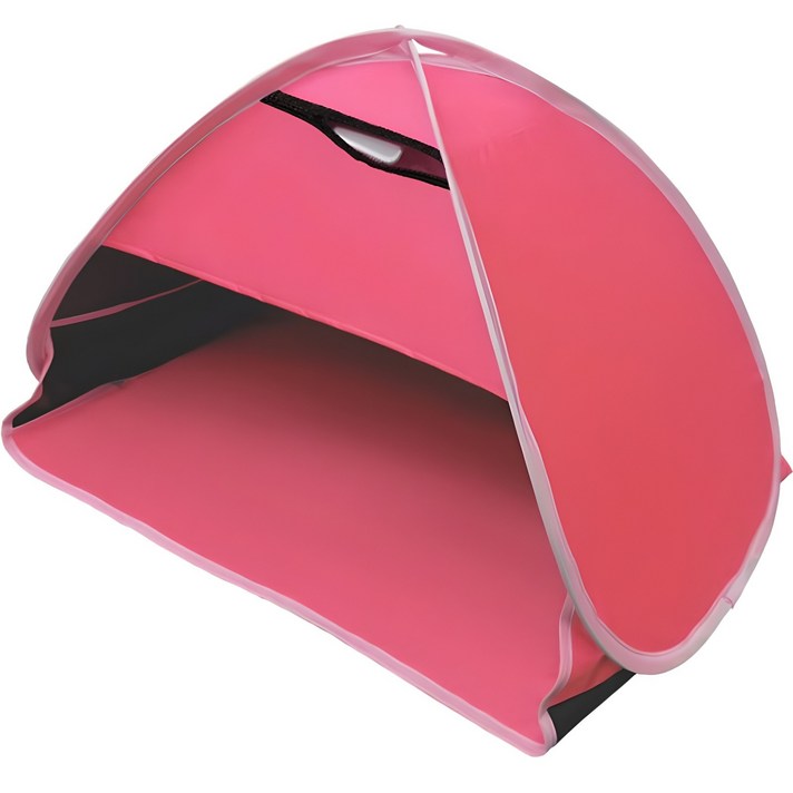 TCR 얼굴 가림막 햇빛차단 텐트 핑크 L